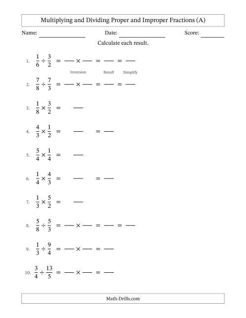 multiplying-and-dividing-fractions-worksheets