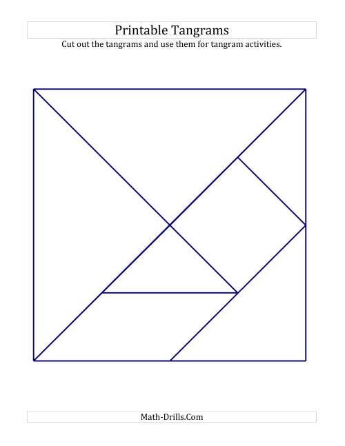 The All Tangrams (All) Math Worksheet