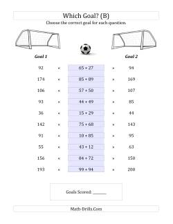 World Cup Math -- Which Goal?
