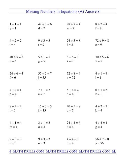 missing-numbers-in-equations-variables-division-a