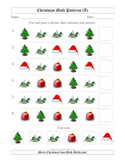 Christmas Picture Patterns with Shape Attribute Only