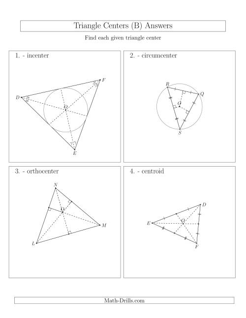 The Contructing Centers for Acute Triangles (B) Math Worksheet Page 2