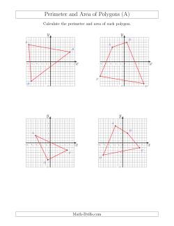 Perimeter and Area of Polygons on Coordinate Planes