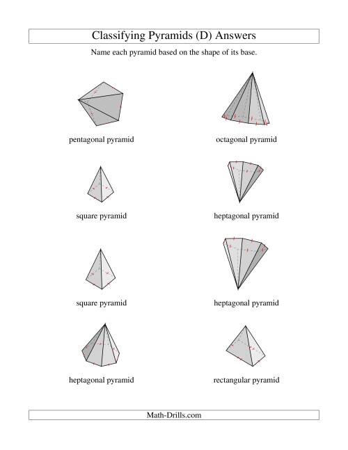 The Classifying Pyramids (D) Math Worksheet Page 2
