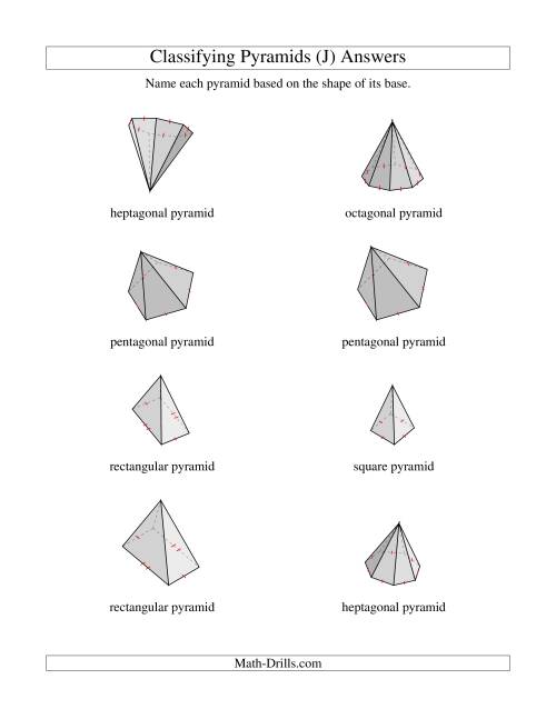 The Classifying Pyramids (J) Math Worksheet Page 2