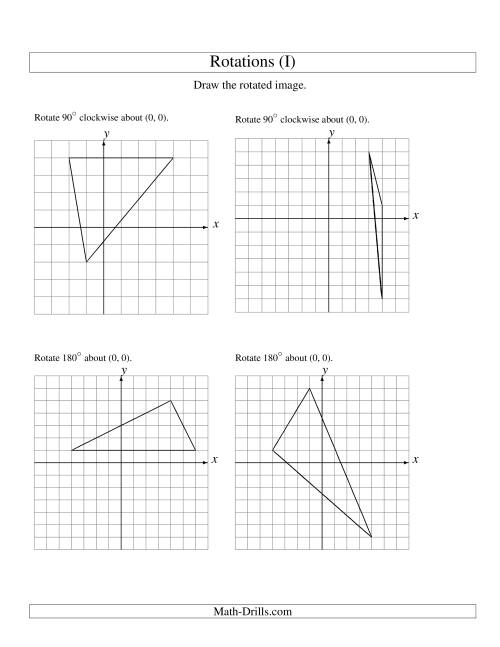 homework 3 rotations about the origin