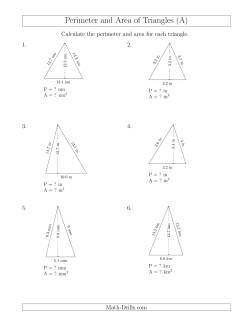 Calculating the Perimeter and Area of Acute Triangles