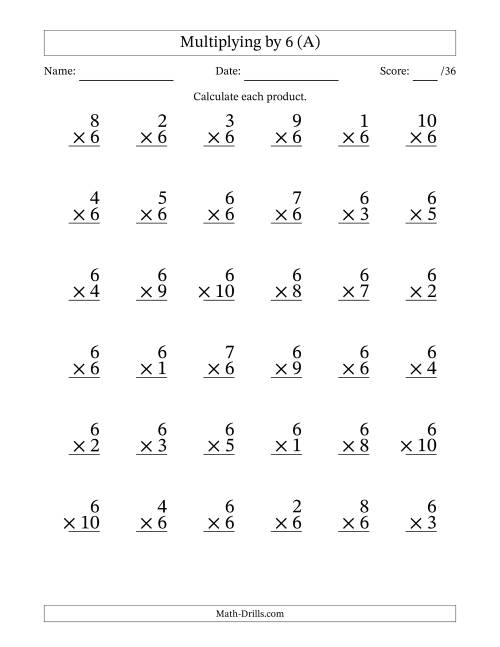 multiplying-1-to-10-by-6-36-questions-per-page-a