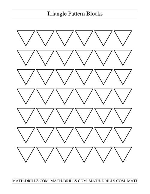 The Black and White Pattern Blocks Math Worksheet Page 2