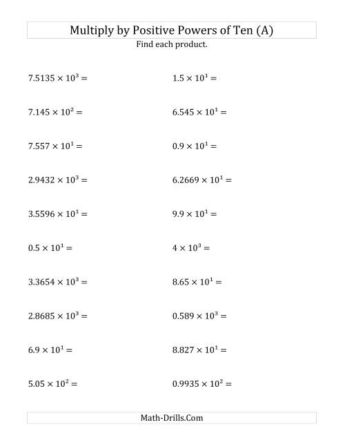 multiplying-decimals-by-positive-powers-of-ten-exponent-form-a-powers-of-ten-worksheet
