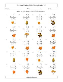 Autumn Missing Digits Multiplication (Harder Version)