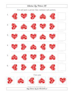 Valentines Day Picture Patterns with Rotation Attribute Only